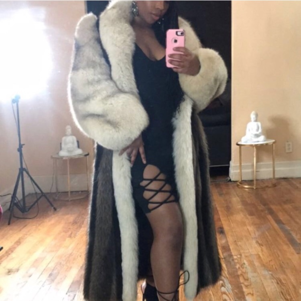Fox/Racoon fur coat